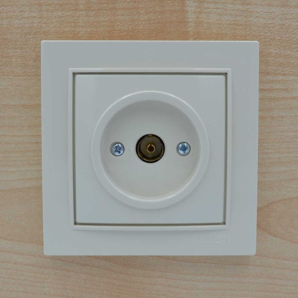 Розетка Nilson Thor кремова TV прохідна ( 27121028 ) - фото №3