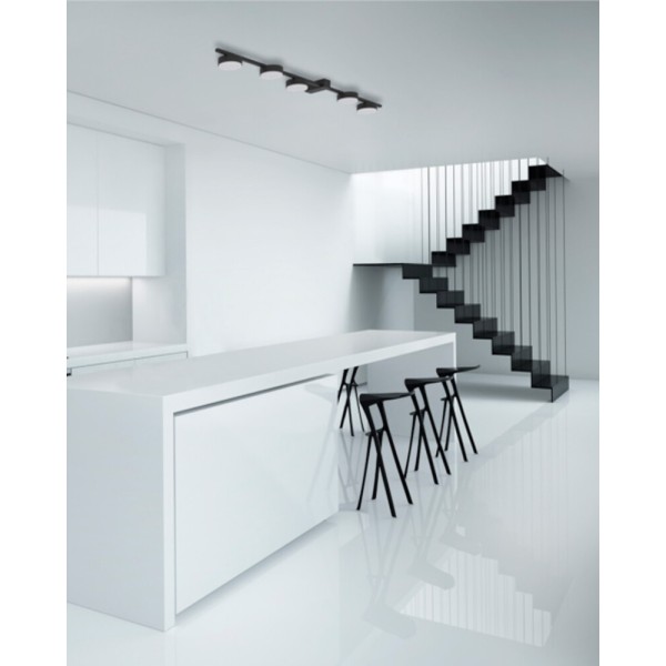 Потолочный светильник Nowodvorski 8262 Pills GX53 5x12W IP20 черный - фото №1