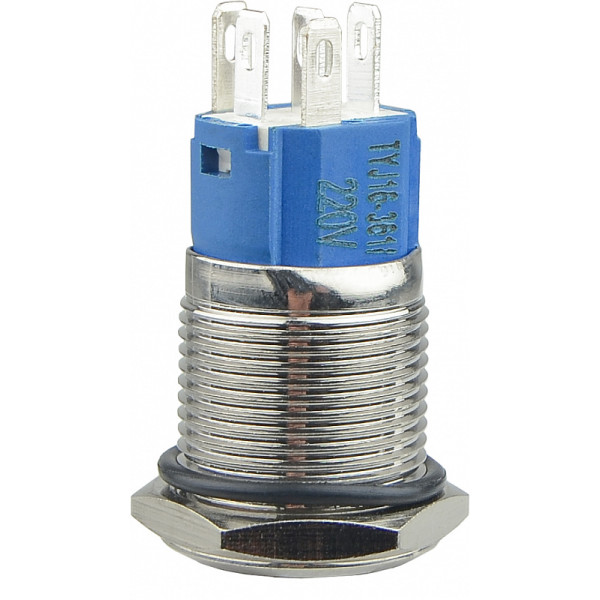 Кнопка Аско-Укрем TYJ 16-361 1NO+1NC 220В з підсвічуванням та фіксацією червона (A0140010098) - фото №3