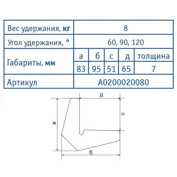 Магнітний тримач 6012 - фото №3