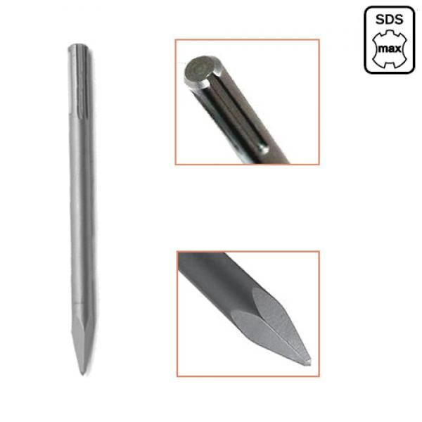 Пиковидное зубило DeWALT DT60702 SDS-Max 25х400мм - фото №2