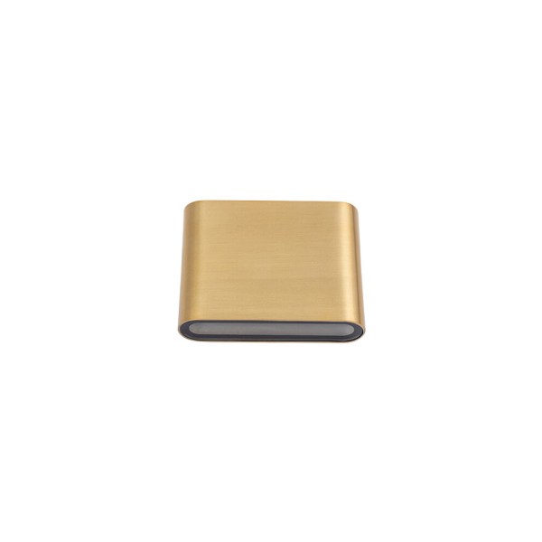 Вуличний світильник Nowodvorski 11365 Semi S LED 2x3W 3000K 300Lm IP54 латунний - фото №3