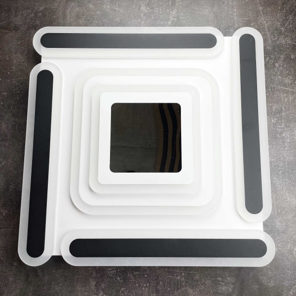 Світильник LED smart MATRIX+пульт 120W 3000-6000K IP20 чорний квадрат ( 220505 ) - фото №2