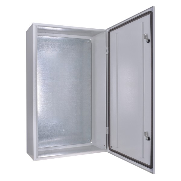 Металевий корпус E.Next e.mbox.stand.p.120.60.40 з монтажною панеллю 1200x600x400 IP54 (s0105037) - фото №2