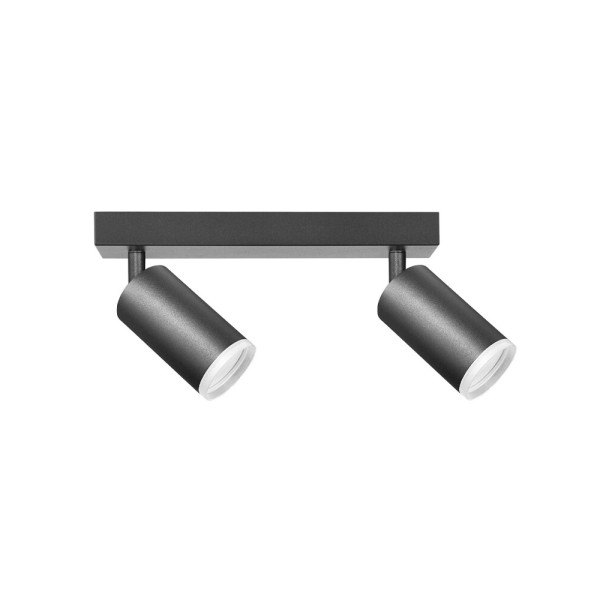 Светильник поворотный, спот Goldlux 327703 London GU10 2x10W IP20 Черный