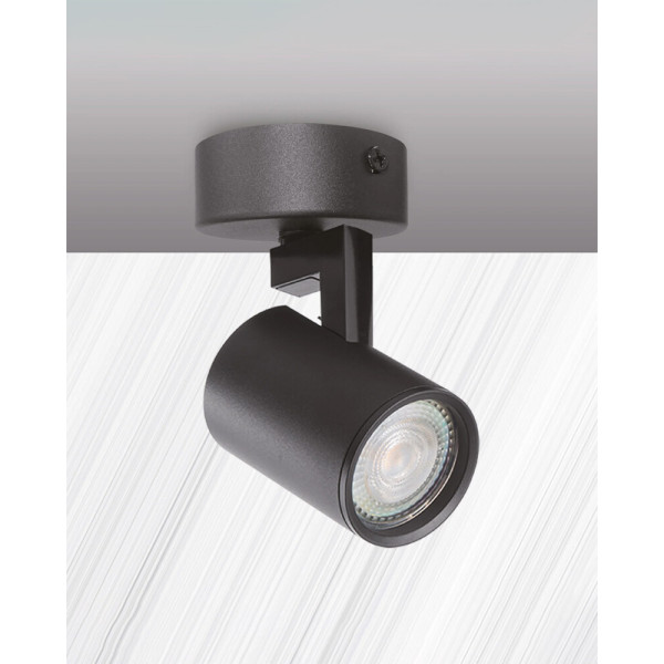 Светильник поворотный, спот Goldlux 328687 Lynx GU10 1x10W IP20 черный - фото №2