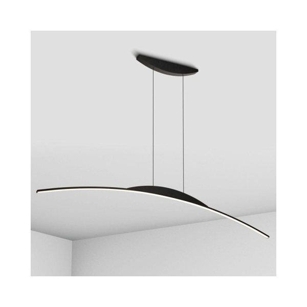 Підвісний світильник, люстра Imperium Light 7681148.05.92 Curved LED 1x20W 4000К IP20 чорний - фото №1