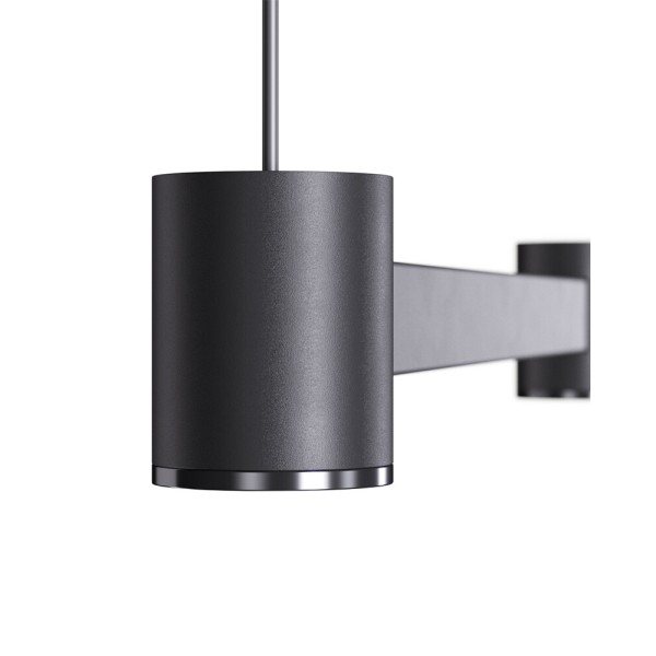 Підвісний світильник, люстра Kloodi PE-LOTUS800 10W 3K BK LED 700Lm IP20 чорний - фото №1