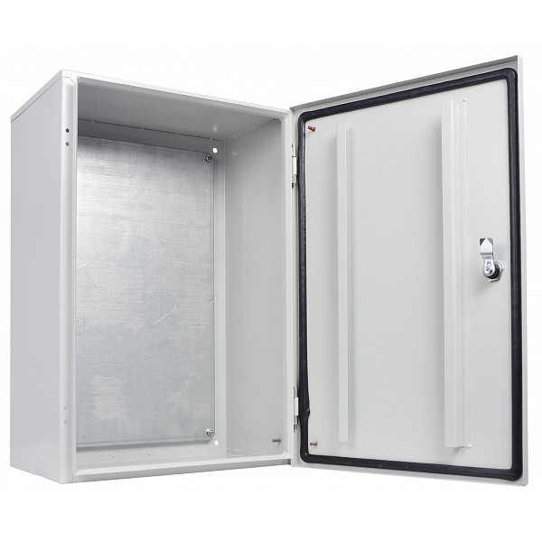Металлический корпус Аско-Укрем Ubox с монтажной панелью 600х400х300мм IP54