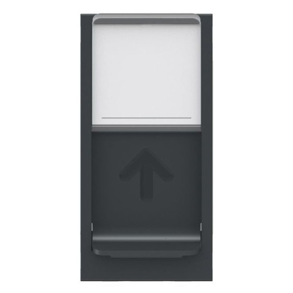 Центральная плата Schneider Electric NU946054 от розетки RJ45 Keystone/Systimax 1М (антрацит) - фото №1