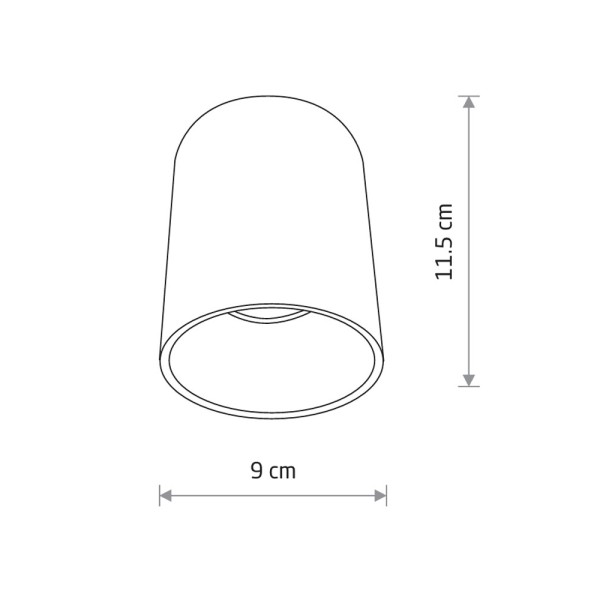 Точечный светильник Nowodvorski 38931 Eye Tone GU10 1x10W IP20 черный - фото №3