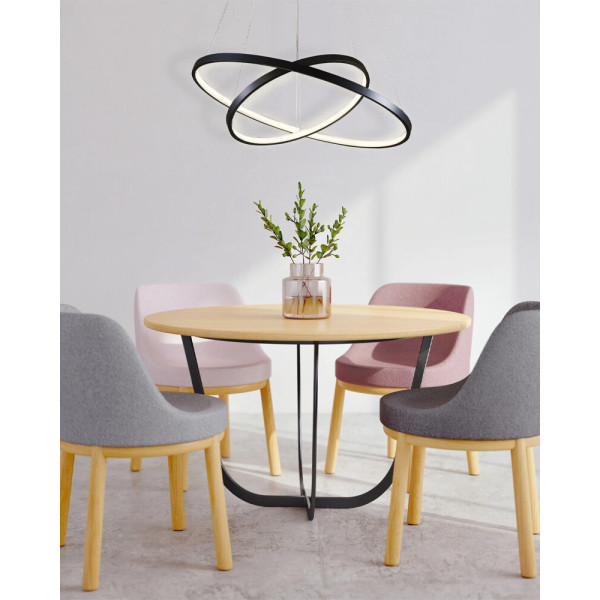 Подвесной светильник, люстра Goldlux 329172 Lea 2 Led 2x35W 4000K 4600Lm IP20 Черный - фото №4