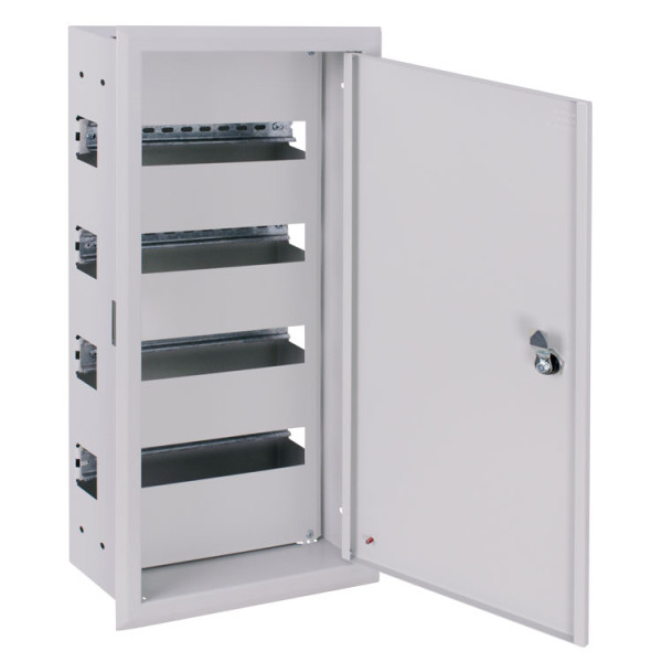 Металевий корпус E.Next e.mbox.pro.w.48 48 модулів вбудований IP31 (p0100212)