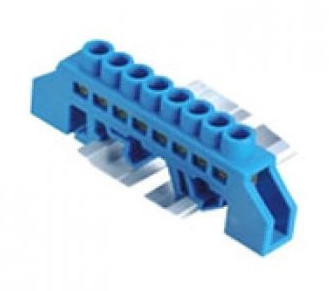 Шина нулевая ENext ebsipro212 p0650014 в изолированном корпусе универсальная - фото №1