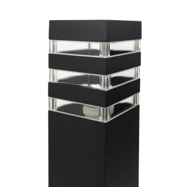 Вуличний світильник Nowodvorski 9158 Oir E27 1x10W IP44 чорний - фото №4