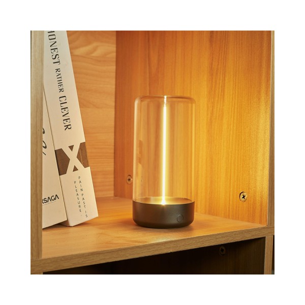 Настільна лампа з акумулятором, нічник Zuma Line 1001 Esterno Led 1x0.5W 2700K 100Lm IP20 Чорна - фото №3