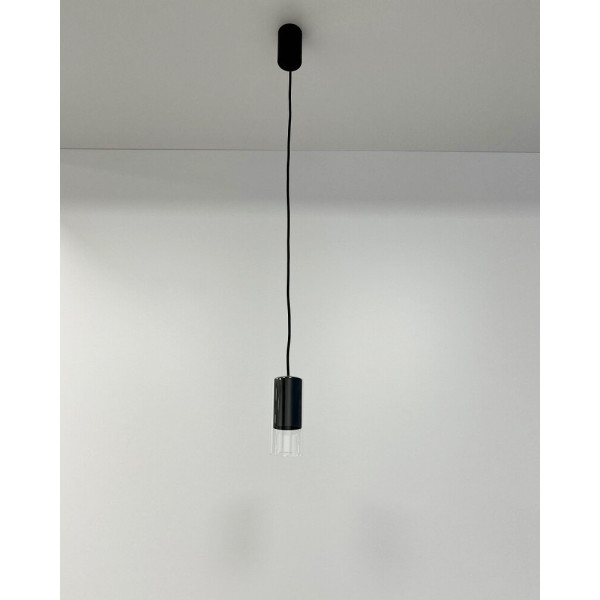 Подвесной светильник, люстра Nowodvorski 7866 Cylinder S GU10 1x10W IP20 Черный - фото №2