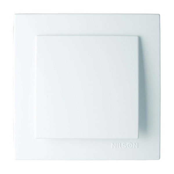 Вимикач Nilson Touran білий 1кл ( 24111001 )