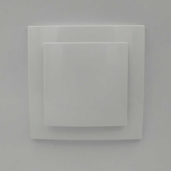 Вимикач Nilson Touran білий 1кл ( 24111001 ) - фото №1