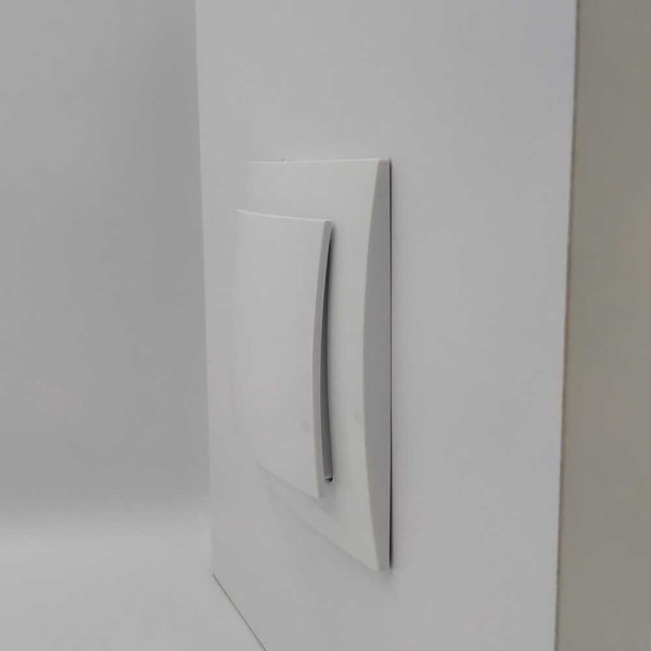 Вимикач Nilson Touran білий 1кл ( 24111001 ) - фото №2