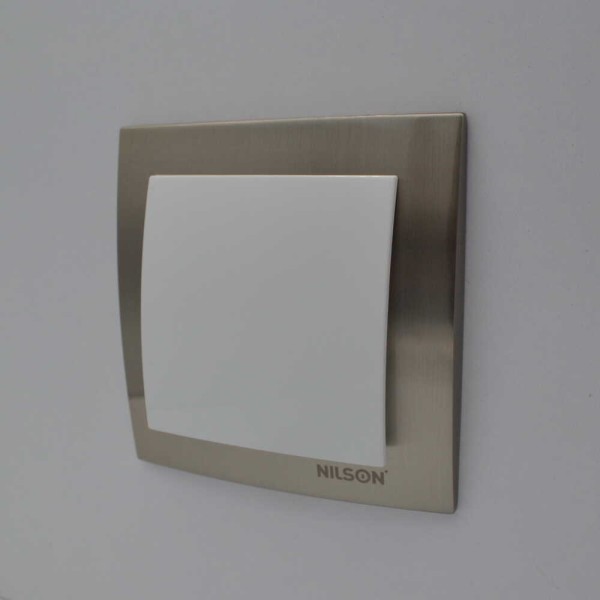 Вимикач Nilson Touran білий 1кл ( 24111001 ) - фото №7