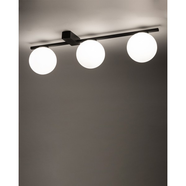 Люстра Nowodvorski 10301 Pik III G9 3x12W IP20 чорна - фото №1