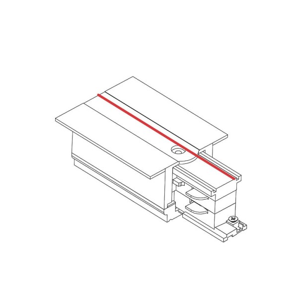 Ввід живлення Nowodvorski 8235 CTLS Recessed Power End Cap Left IP20 чорний - фото №2