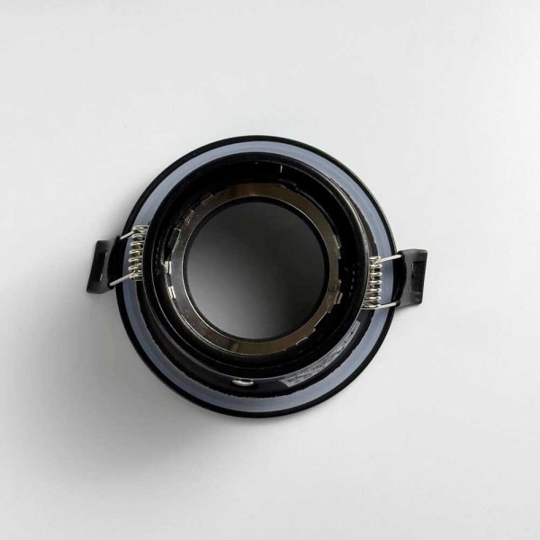 Светильник точечный Violux IBIZA-R GU10 IP44 черный ( 130108 ) - фото №3