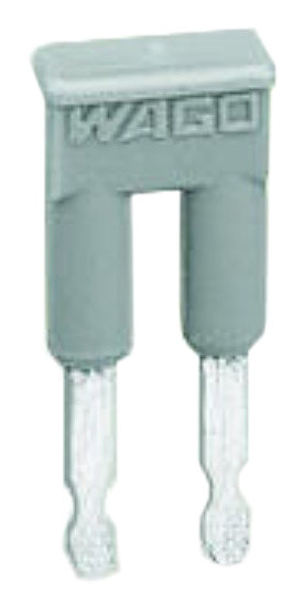 Ізольована двоконтактна перемичка Wago 281-482 12мм² (сіра)