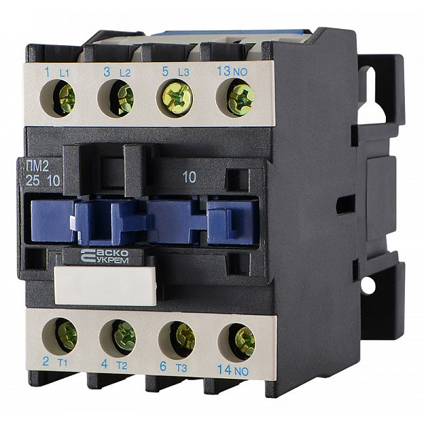 Контактор Аско-Укрем ПМ 2-25-10 D7 42В LC1-D2510 (A0040010094) - фото №2