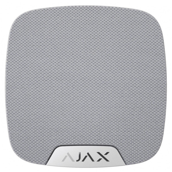 Кімнатна бездротова сирена Ajax 1142 HomeSiren (біла)