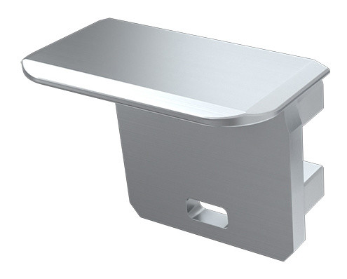 Заглушка Lumines для типа G с отверстием серебро - фото №1