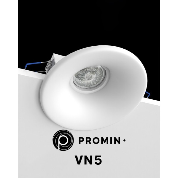 Точковий світильник Promin Silk VN5 GU10/GU5.3 1x10W IP20 Wh - фото №1