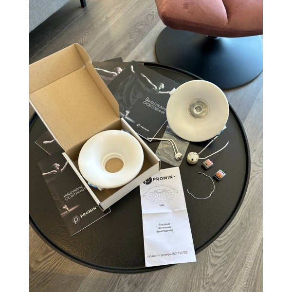 Точковий світильник Promin Silk VN5 GU10/GU5.3 1x10W IP20 Wh - фото №4