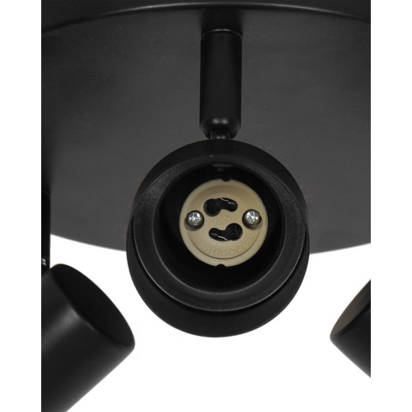 Світильник поворотний, спот Nordlux 2512370103 Boston GU10 3x5W IP20 чорний - фото №4