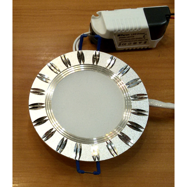 Світлодіодний точковий світильник Feron AL779 5Вт 4000K срібло - фото №4