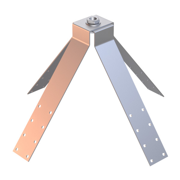 Металева основа на чотирьохскатний дах Leo Lightman Ni (412013)