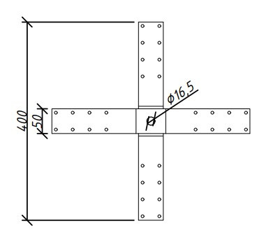Металева основа на чотирьохскатний дах Leo Lightman Ni (412013) - фото №3