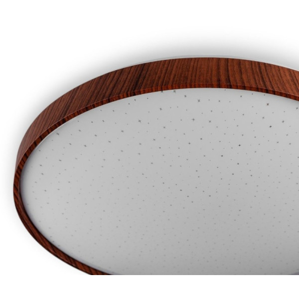 Потолочный светильник Vestum FOREST звездное небо 60Вт 395x65мм 3000К-6500К амарант - фото №1