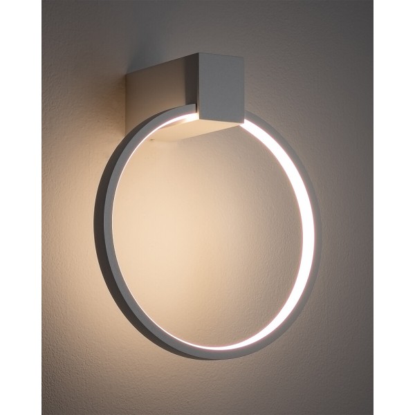 Бра, настінний світильник Nowodvorski 11601 Circolo LED XS 1x9W 3000K 190Lm IP20 білий - фото №1