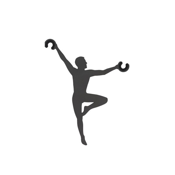 Декоративна ручка для регулювання кабелю Nowodvorski 11797 Acrobat темно-сіра