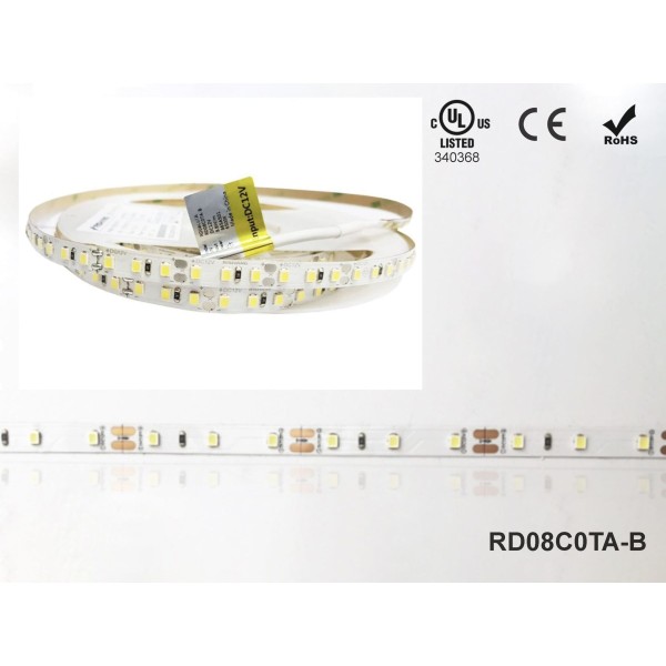 LED стрічка RISHANG 128-2835-24V-IP20 12W 1434Lm 3000K 5м (RD00C8TC-A) - фото №1