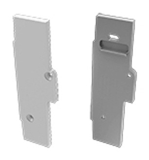 Заглушка Lumines для типу TIANO з отвором базова права срібло