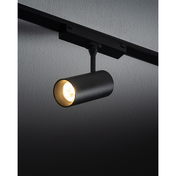 Магнитный трековый светильник Nowodvorski 11341 UT-LVM Spot LED 1x9W 4000K 850Lm IP20 черный - фото №1