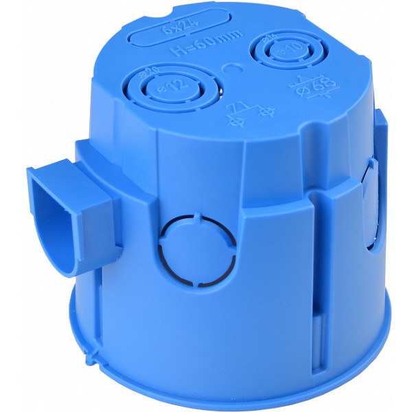 Установочная коробка Аско-Укрем КМ 02 ᴓ65мм - фото №1