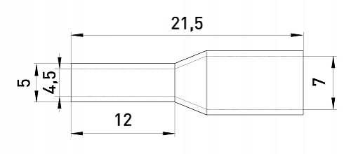 Втулочный наконечник E.Next e.terminal.stand.e10-12.brown 10 кв.мм коричневый (s3036051) - фото №1