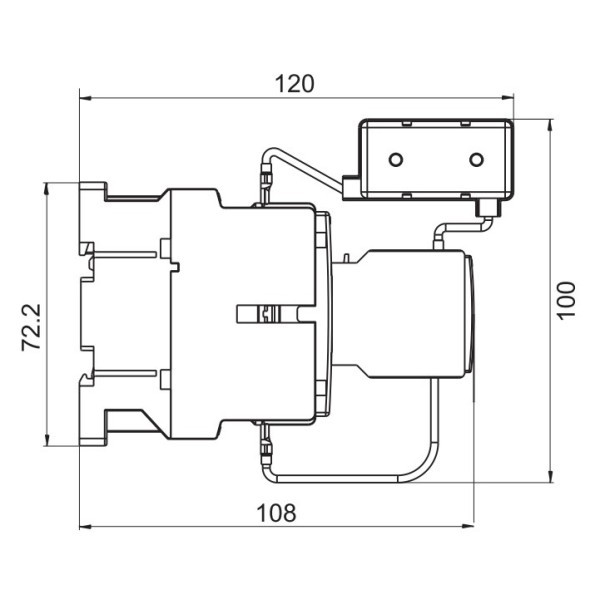 Контактор ETI 004643819 CEM CK 20.01N (20 кВАр 400-440V) - фото №3