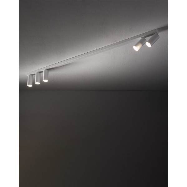 Светильник поворотный, спот Nowodvorski 11435 Fourty V GU10 5x10W IP20 белый - фото №1