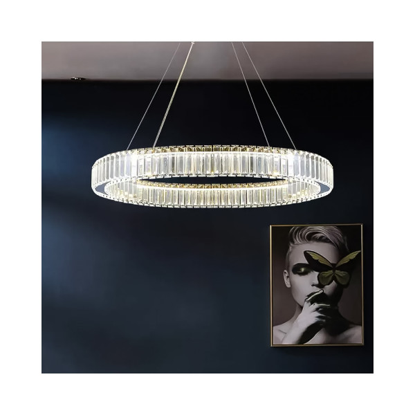 Люстра MJ-Light MJ16047 Crystal LED 1x48W 3000K-3200K IP20