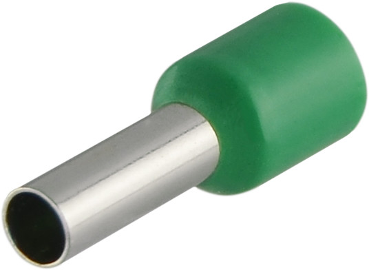 Наконечник Аско-Укрем НТ 4,0-09 изолированный зеленый 100шт (A0060010097)